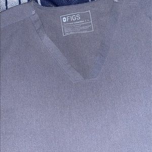 FIGS Scrub Set sz Large Charcoal